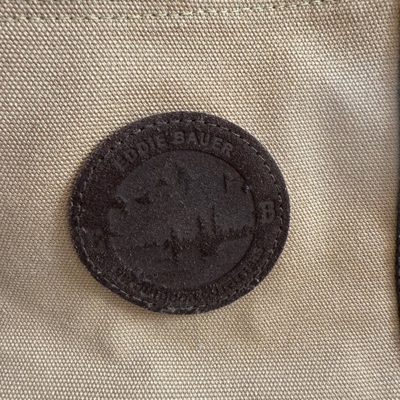 Vintage Eddie Bauer Tan and Brown insulated bag - Picture 2 of 7